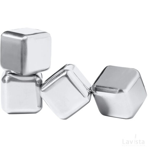 Danny Ijsblokjes Set Zilver