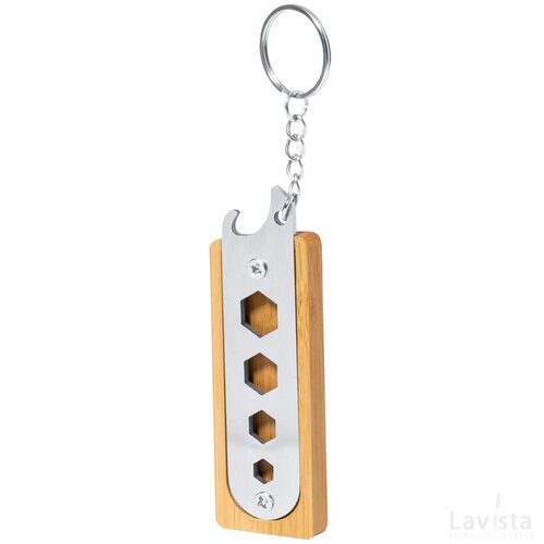 Balmy Multi Tool Sleutelhanger Natuurlijk