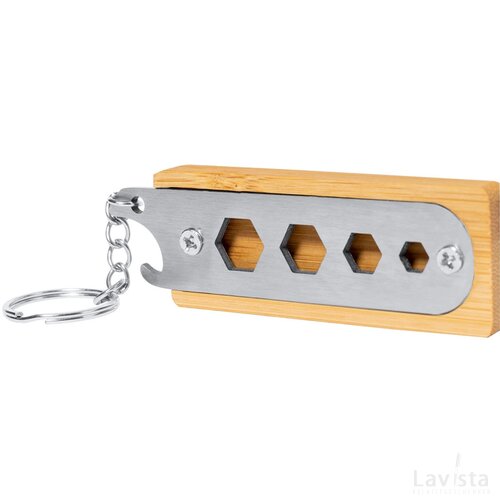 Balmy Multi Tool Sleutelhanger Natuurlijk
