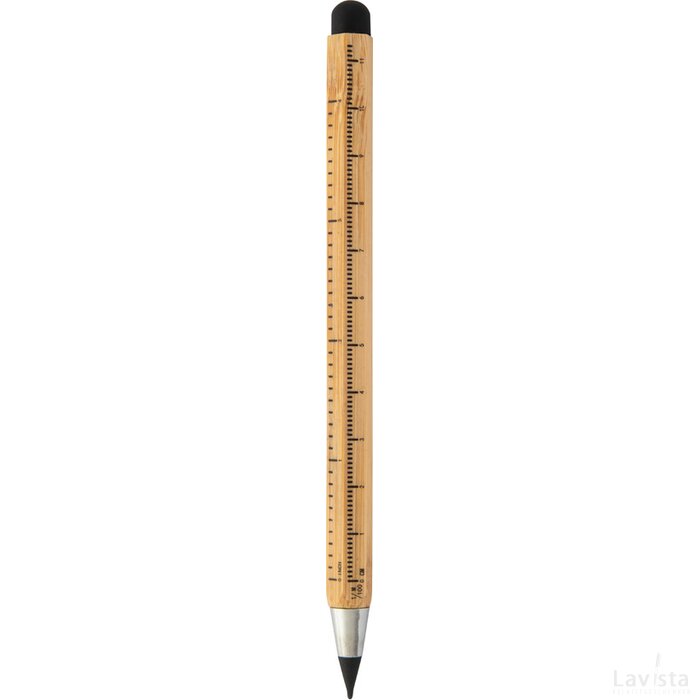 Boloid Inktloze Pen Met Liniaal Natuurlijk