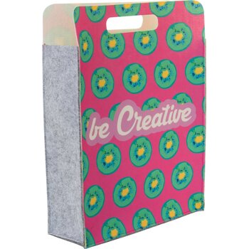 Creafelt Shop D Custom Made Rpet Boodschappentas Grijs