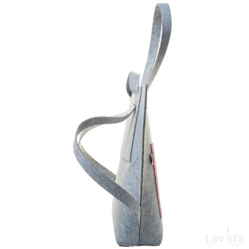 Creafelt Toteback Custom Made Rpet Schoudertas Grijs