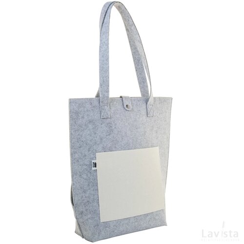 Creafelt Toteback Custom Made Rpet Schoudertas Grijs