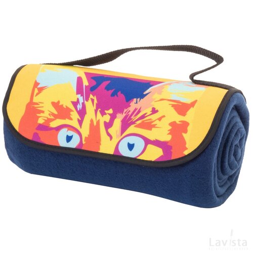 Reporta Custom Made Rpet Polardeken Donker Blauw
