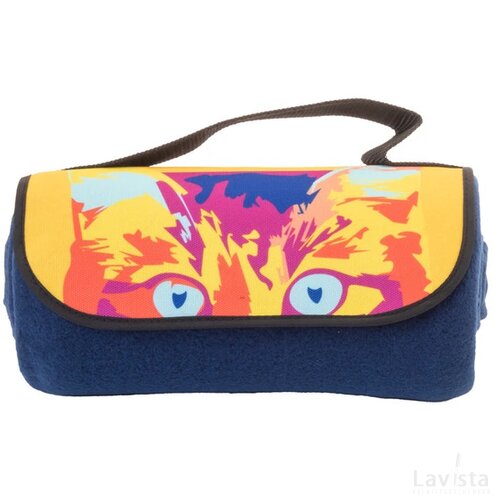 Reporta Custom Made Rpet Polardeken Donker Blauw