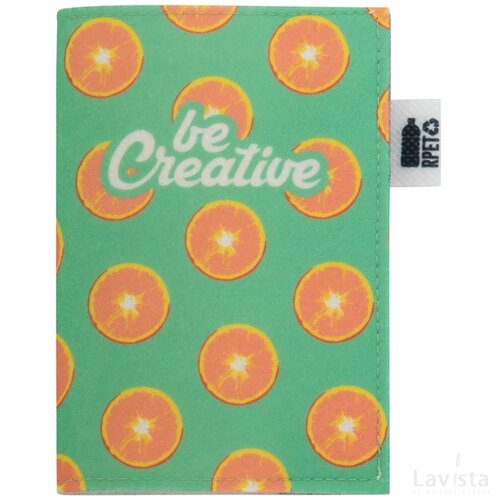 Custom made paspoorthoesje met bedrukte omslag Grijs