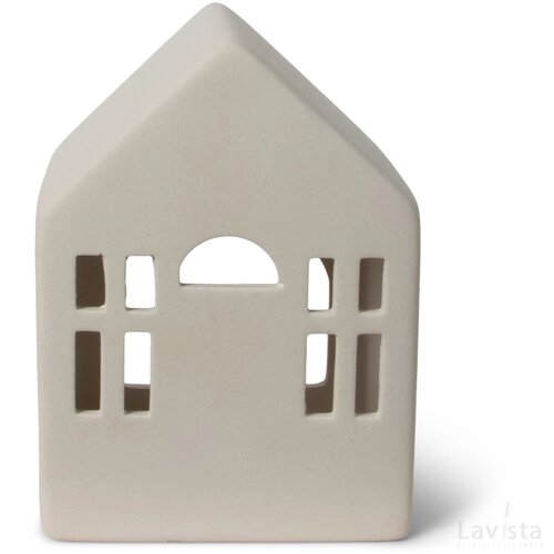 SENZA Theelichthouder Huis Wit
