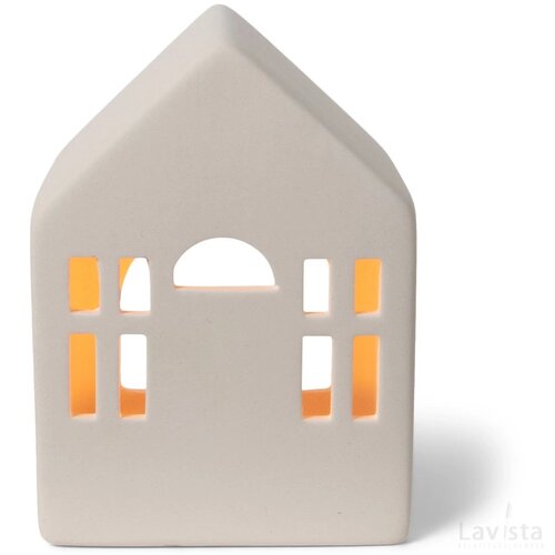 SENZA Theelichthouder Huis Wit