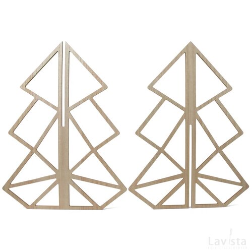 SENZA Houten Kerstboom 40CM