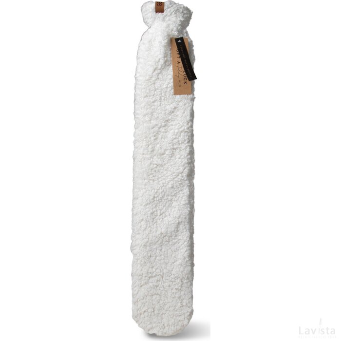 JENS XL kruik van teddy fleece Wit