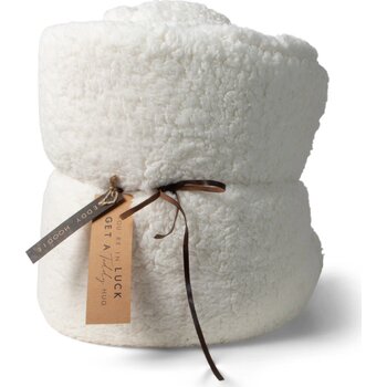 SENZA Teddy Hoodie Wit