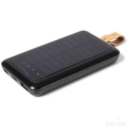 BRAINZ Solar Powerbank Fast Charging Wheatstraw
