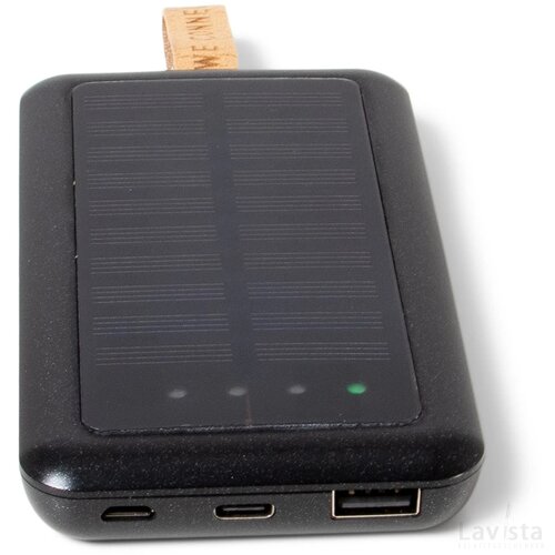 BRAINZ Solar Powerbank Fast Charging Wheatstraw