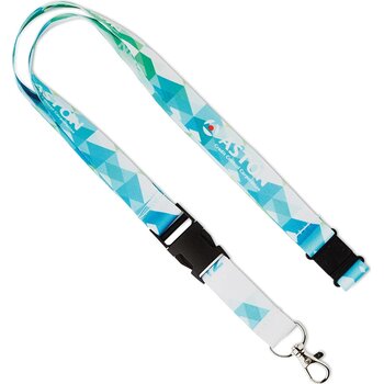 Custom made lanyard