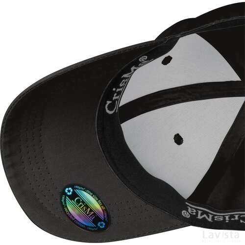 ChrisMa baseballcap van gerecycled katoen zwart