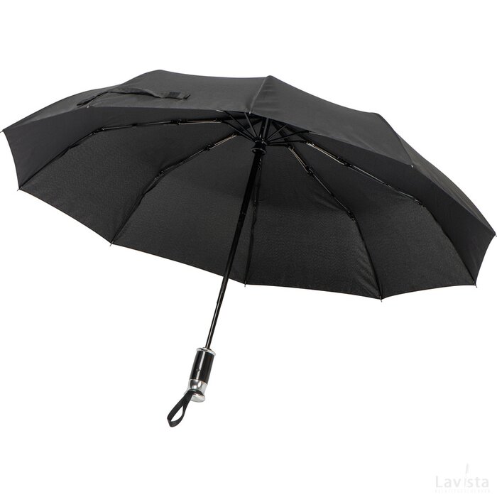 Luxe opvouwbare paraplu zwart