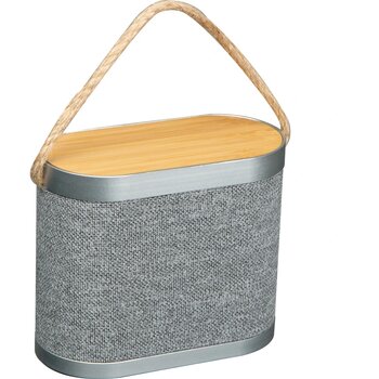 Bluetooth speaker zilvergrijs
