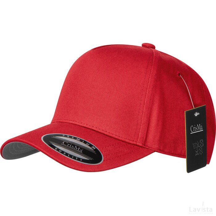 Crisma baseballcap rood