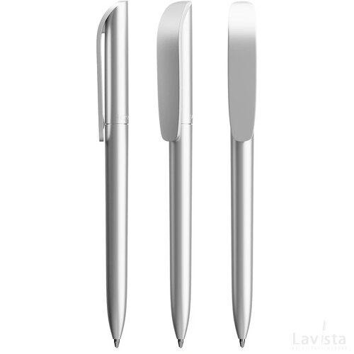 BIC® Super Clip Glacé zilver