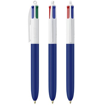 Wit/Marineblauw