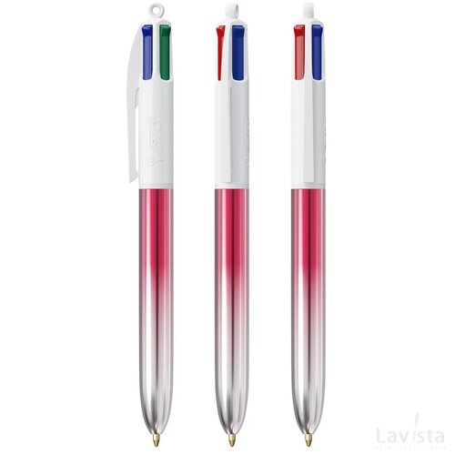 BIC® 4 Colours® Bicolor roze