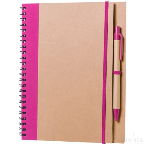 Tunel Notitieboek Fuchsia