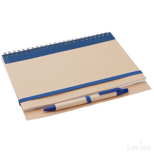 Tunel Notitieboek Donker Blauw