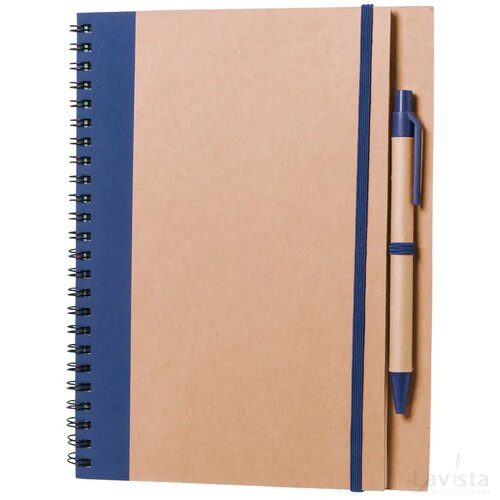 Tunel Notitieboek Donker Blauw