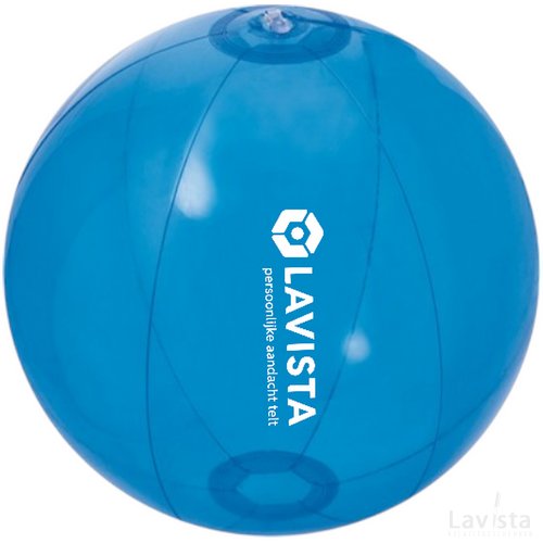 Doorzichtige Strandbal (Ø 28 Cm) Blauw