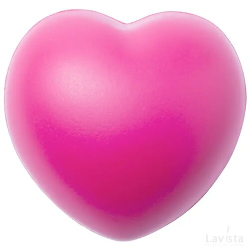 Stressbal hartje Roze