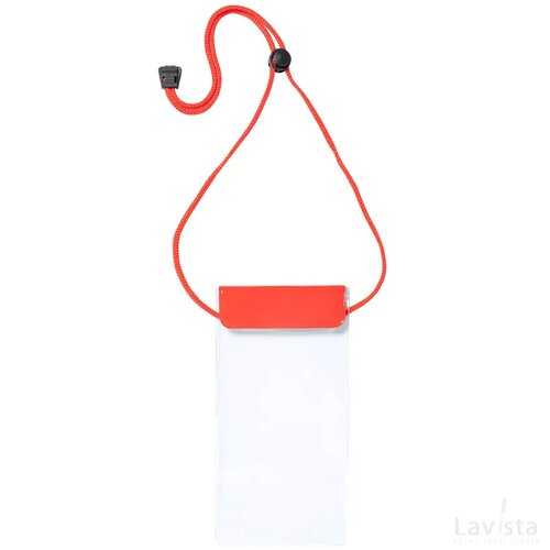 Rokdem Waterdichte Mobiele Telefoon Hoes Rood