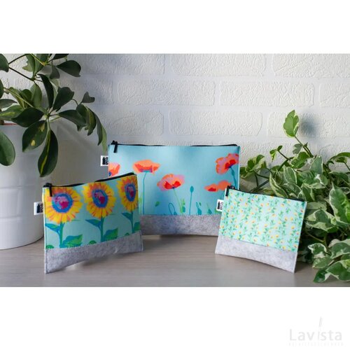 Creafelt Beauty M Custom Made Make-Up Tas Wit