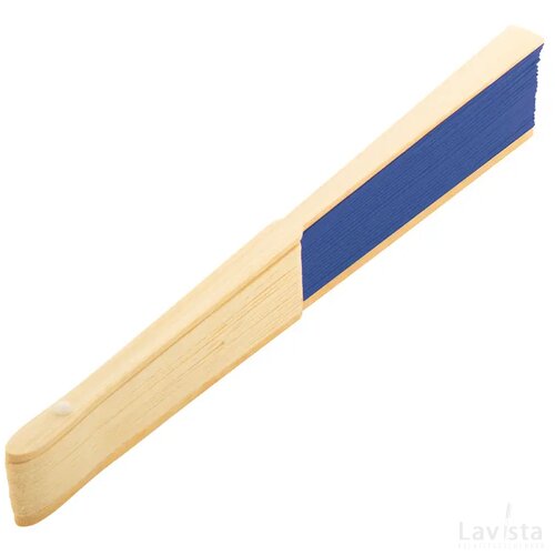Bamboe waaier Blauw