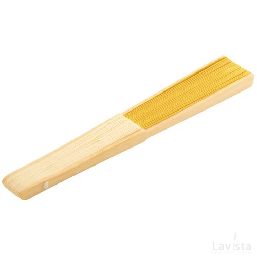 Bamboe waaier Geel