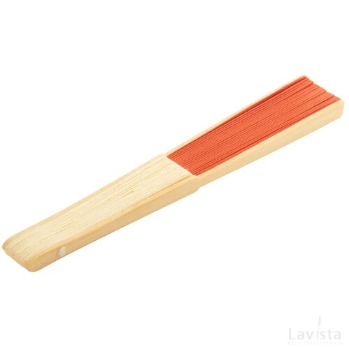 Bamboe waaier Oranje