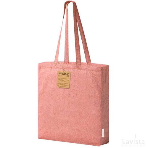 Bestla Katoenen Shopper Rood