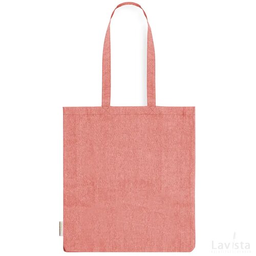 Bestla Katoenen Shopper Rood