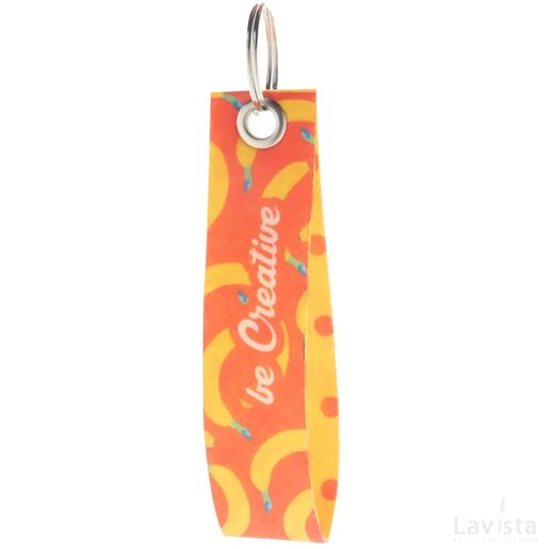 Creafelt Key B Custom Made Sleutelhanger Grijs