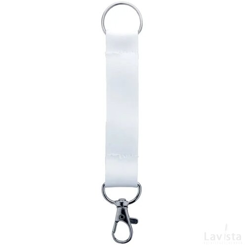 Suboring Custom Made Rpet-Sleutelhanger Wit