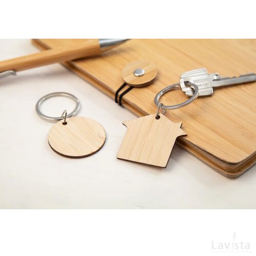 Boohom Sleutelhanger Huis Natuurlijk