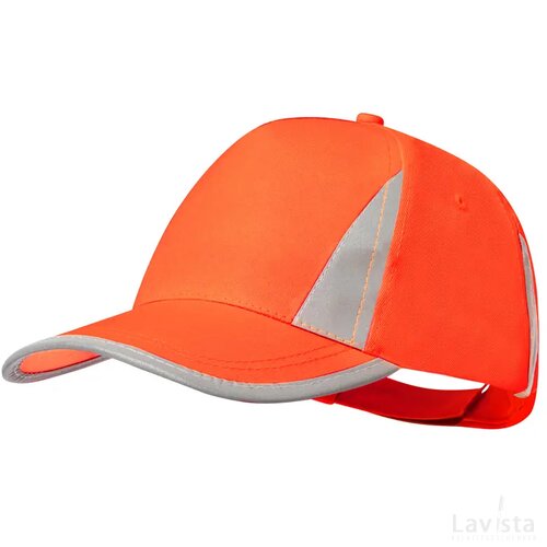 Brixa Reflecterende Baseballpet Oranje