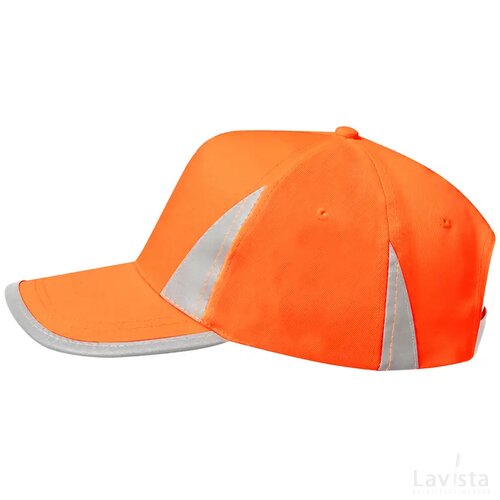 Brixa Reflecterende Baseballpet Oranje