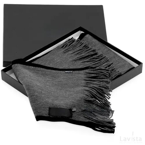 Elegante sjaal in geschenkdoos Grijs