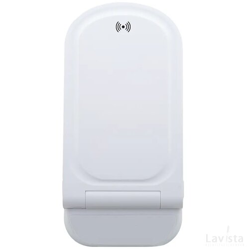 Rewolt Rabs Draadloze Oplader Mobiele Houder Wit