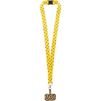 Subyard Mobile Safe Custom Made Lanyard Met Mobiele Telefoonhouder En Rpet-Sleutelkoord Wit