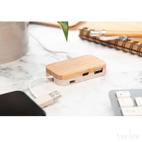 Holbaru Usb Hub Natuurlijk