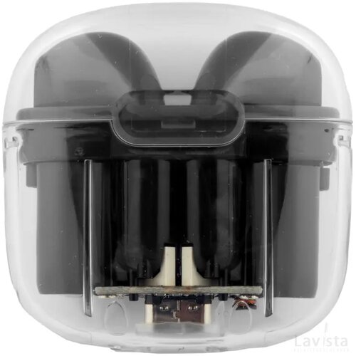Trance Rabs Transparante Bluetooth-Oortelefoon Zwart