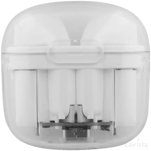 Trance Rabs Transparante Bluetooth-Oortelefoon Wit