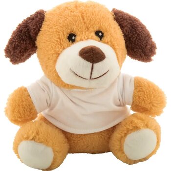 Rebark Rpet Pluche Hond Bruin