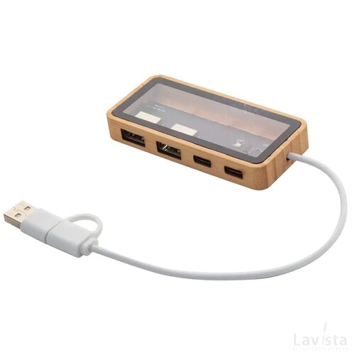 Seehub Transparante Usb-Hub Natuurlijk